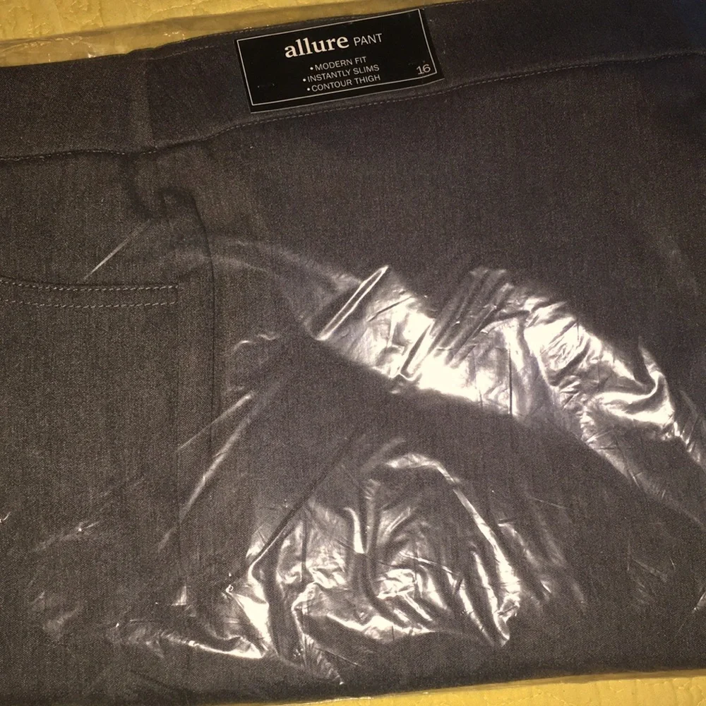 Alfred dunner NWT allure pant size 16 two front side pocket, modern fit - Picture 1 of 3
